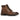 Beau - Men's Brown Lace Up Side Zip Leather Chelsea Boots