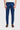 Mario - Męskie letnie niebieskie eleganckie spodnie