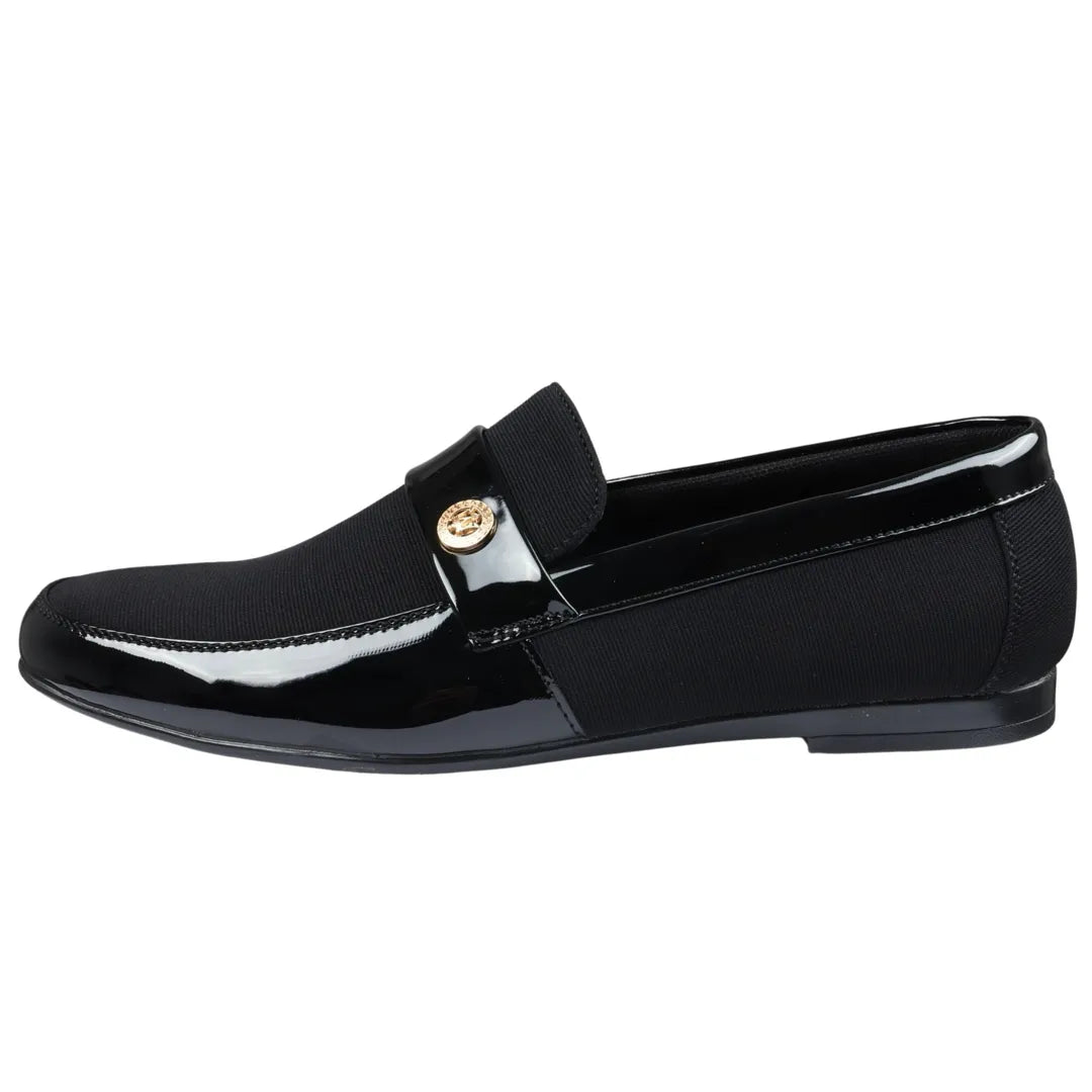 Men's Slip On Lightweight Black Loafer Shoes
