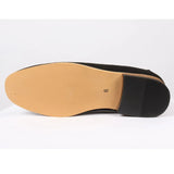 Men's Slip On Black Lightweight Suede Loafers