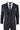 Men's Black Glen Check 3 Piece Suit