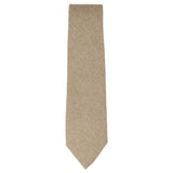 Camel Beige Oak Tweed Tie Hankie Handkerchief 2"