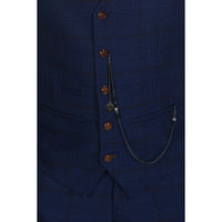 Alex - Men's Navy Waistcoat