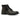 Beau - Men's Black Lace Up Side Zip Leather Chelsea Boots
