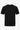 Czarny, teksturowany, dzianinowy T-shirt dla mężczyzn
