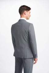 Bond - Men's Grey 2 Piece Double Breasted Suit