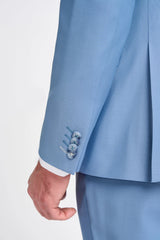 Bond - Men's Sky Blue Tailored Fit Blazer