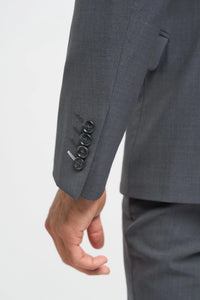 Bond - Men's Charcoal 3 Piece Tailored Fit Suit