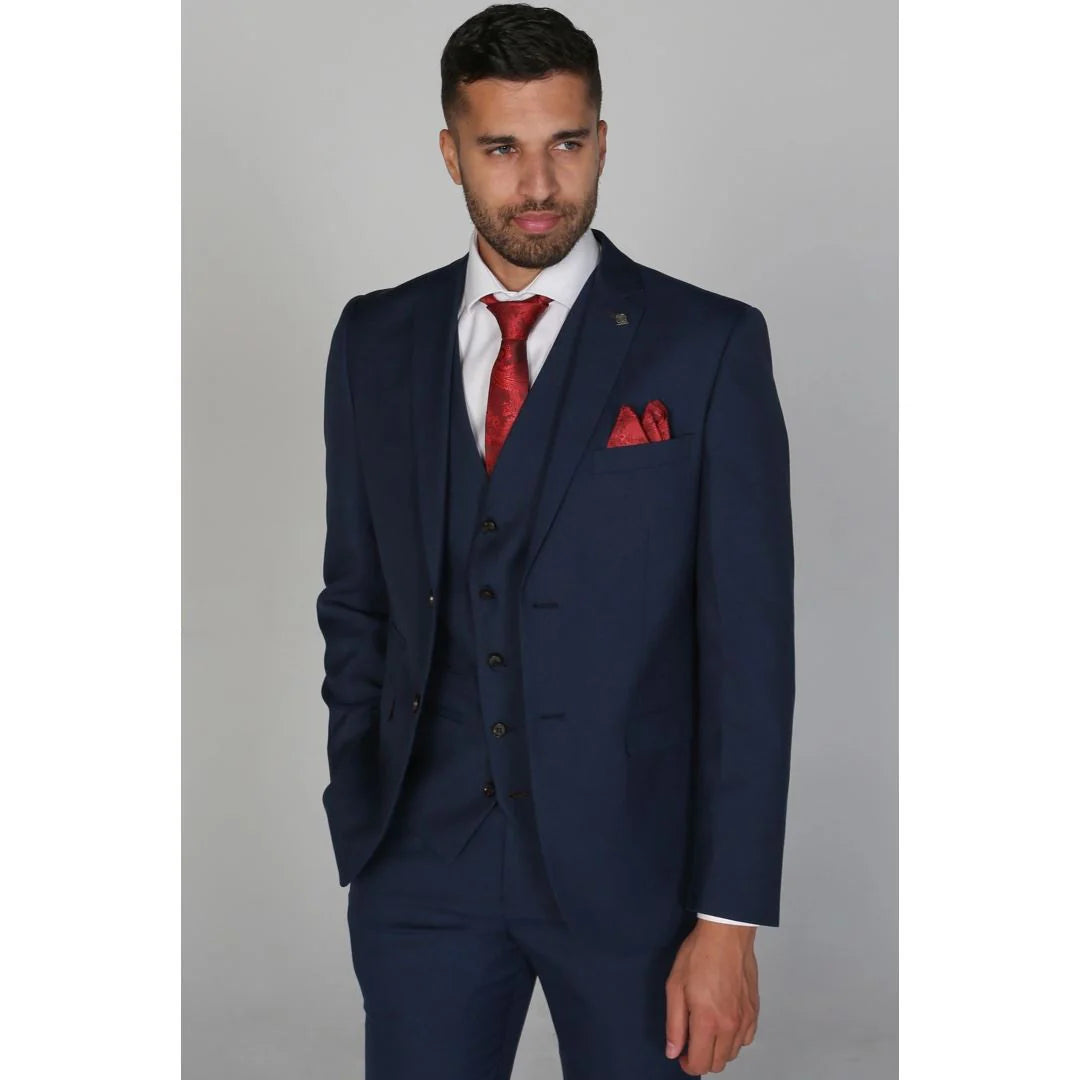 Calvin - Men's Navy Blazer
