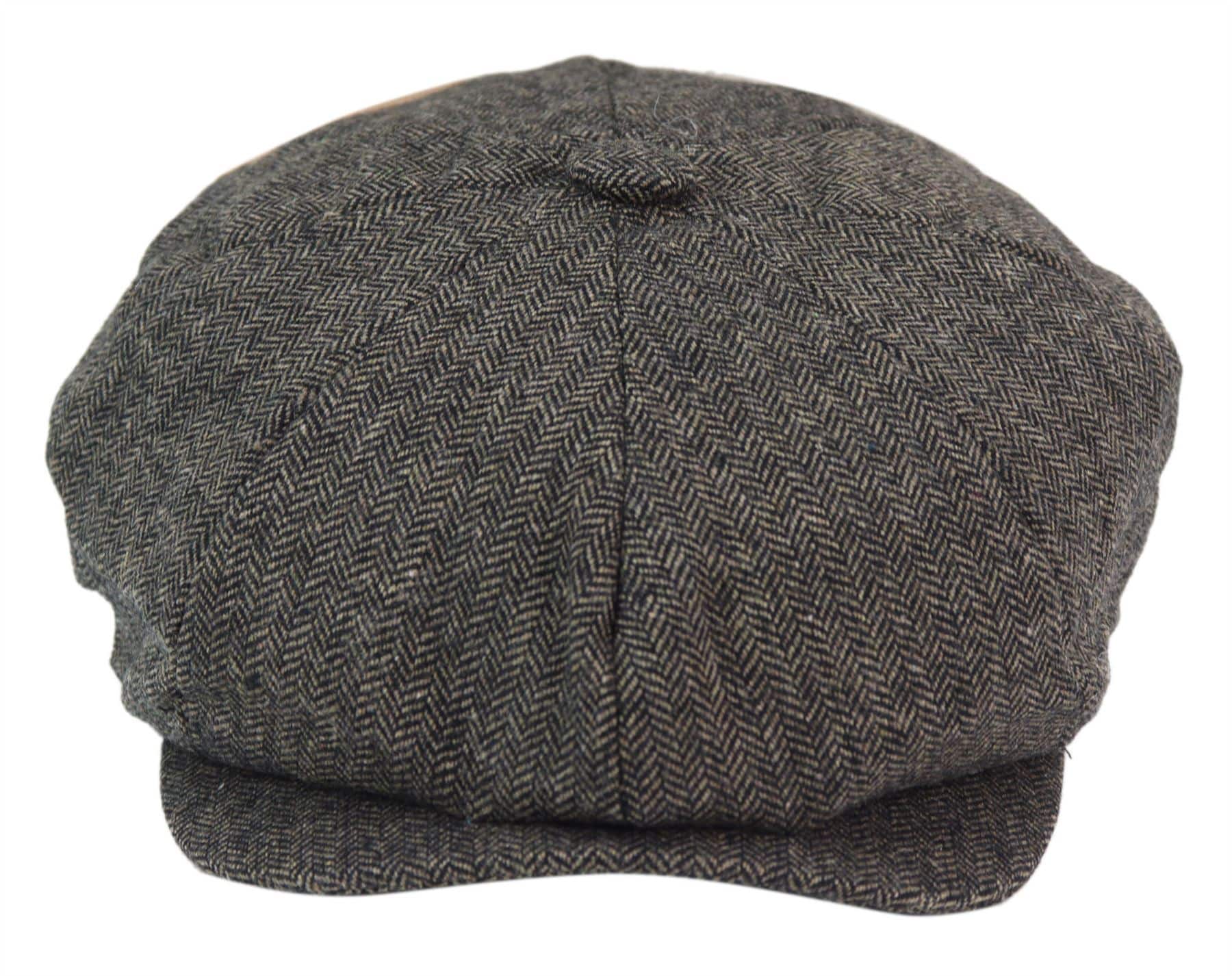 Mens 8 Panel Peaky Blinders Cap - Cavani Martez