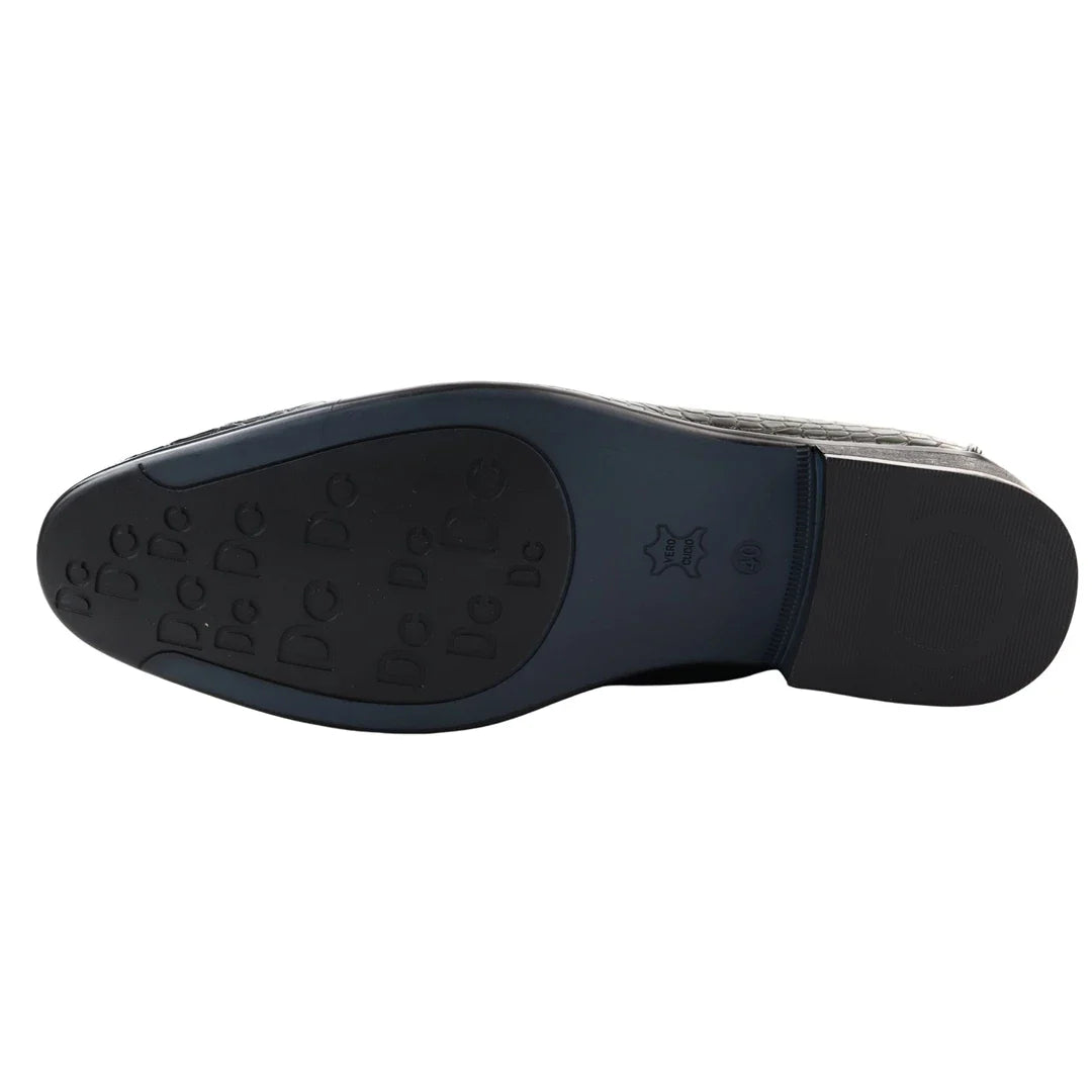 Men's Slip On Formal Green Loafers