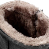 Fedro Igloo C3 – męskie czarne, wodoodporne, skórzane botki do kostki