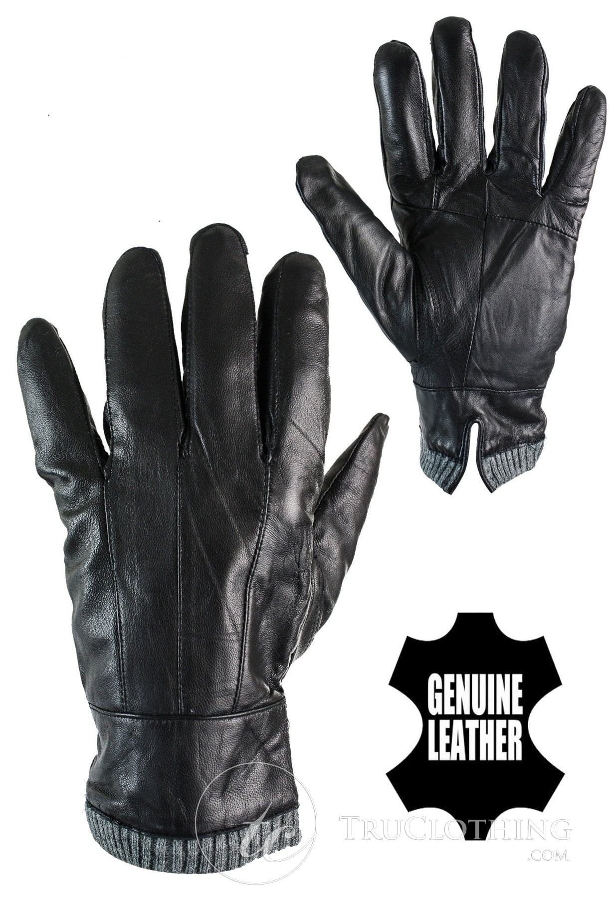 KK MG6058 Mens Real Leather Winter Gloves Thermal Lined Warm Driving Gift