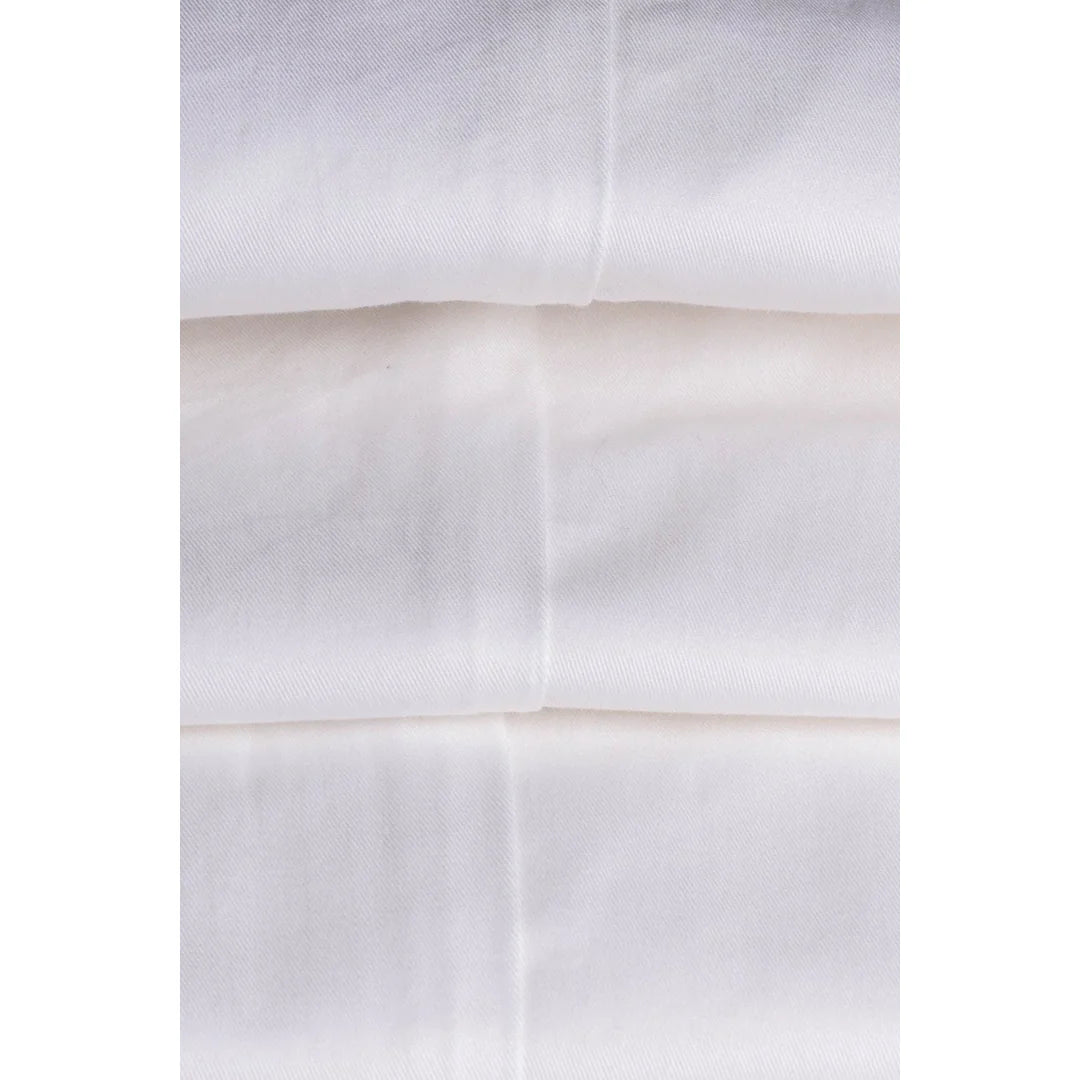 Mario - Men's Smart Summer Cream Trousers