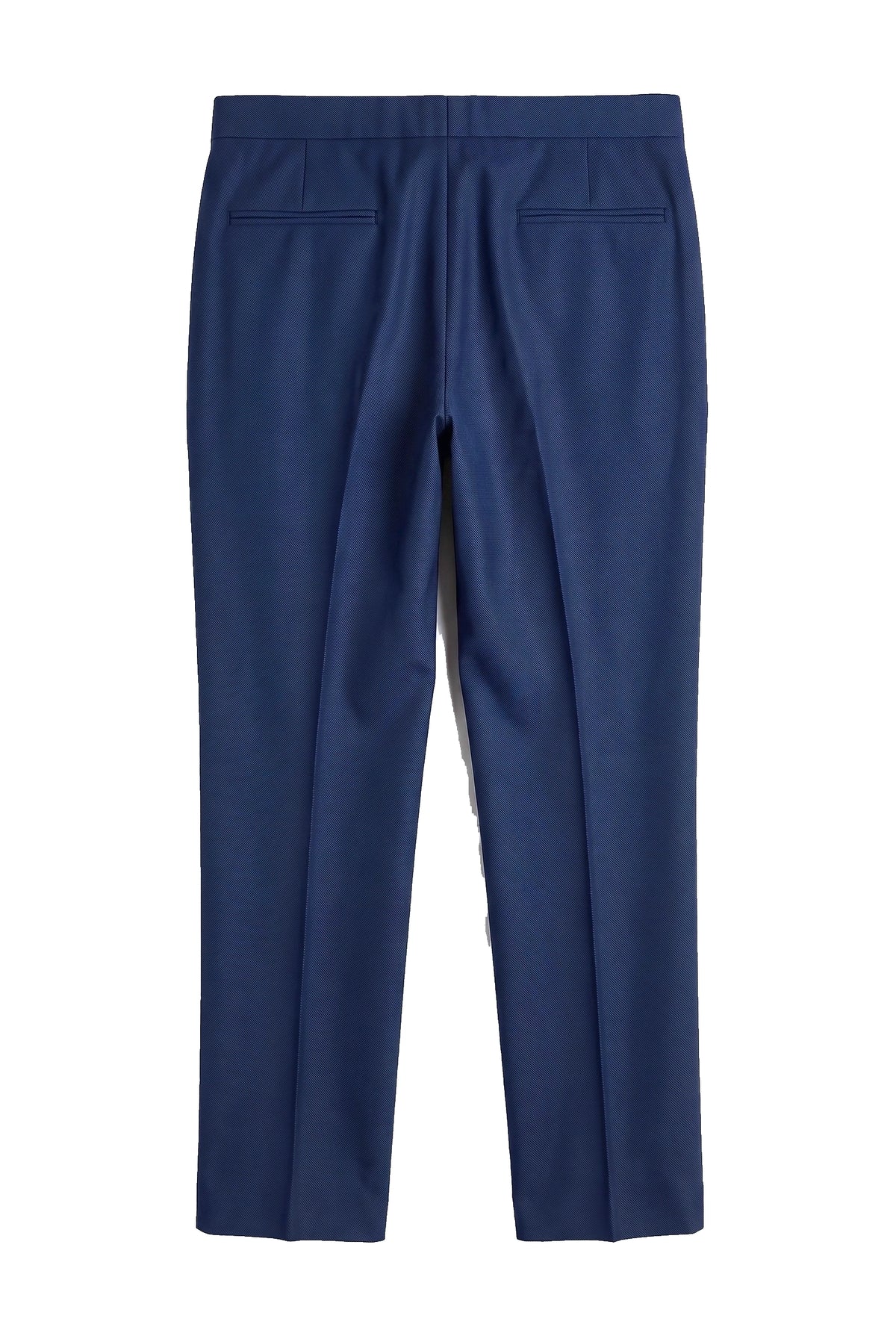 Mayfair – męskie spodnie w jednolitym kolorze niebieskim