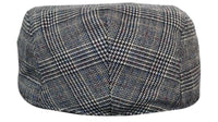 Marc Darcy Hampton Mens Tweed Vintage Retro Grandad Flat Caps Hats Peaky Blinders Check Classic