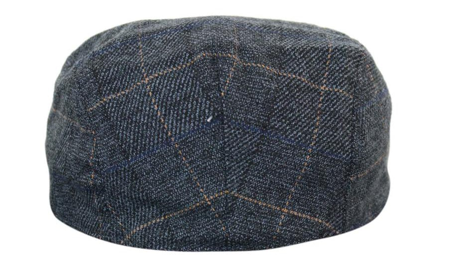 Marc Darcy Scott Mens Tweed Vintage Retro Grandad Flat Caps Hats Peaky Blinders Check Classic