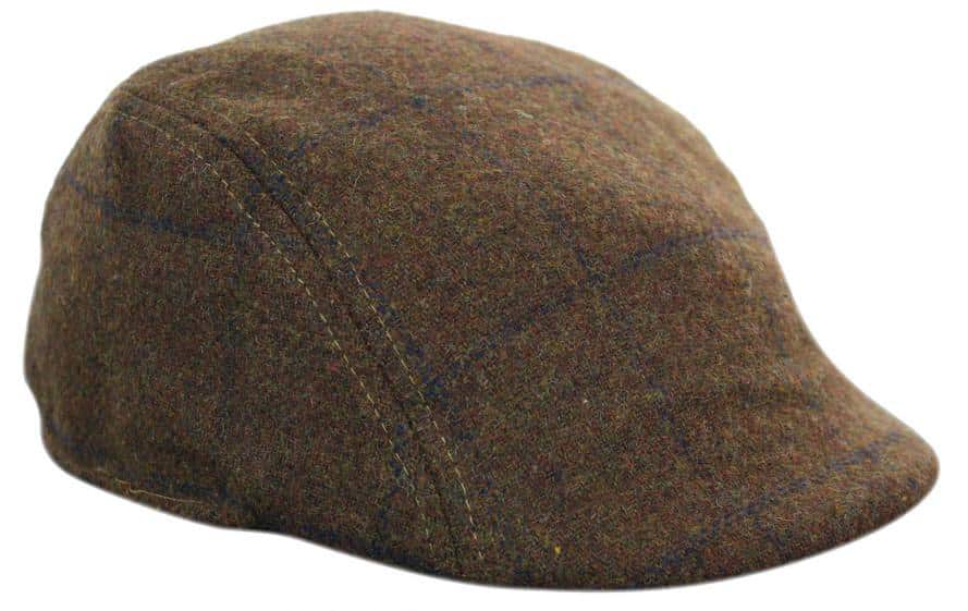 Marc Darcy TB4 Mens Tweed Vintage Retro Grandad Flat Caps Hats Peaky Blinders Check Classic