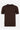 Męska brązowa dzianinowa koszulka T-shirt o regularnym kroju z okrągłym dekoltem i krótkim rękawem