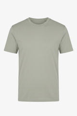 Klasyczny szary bawełniany T-shirt męski