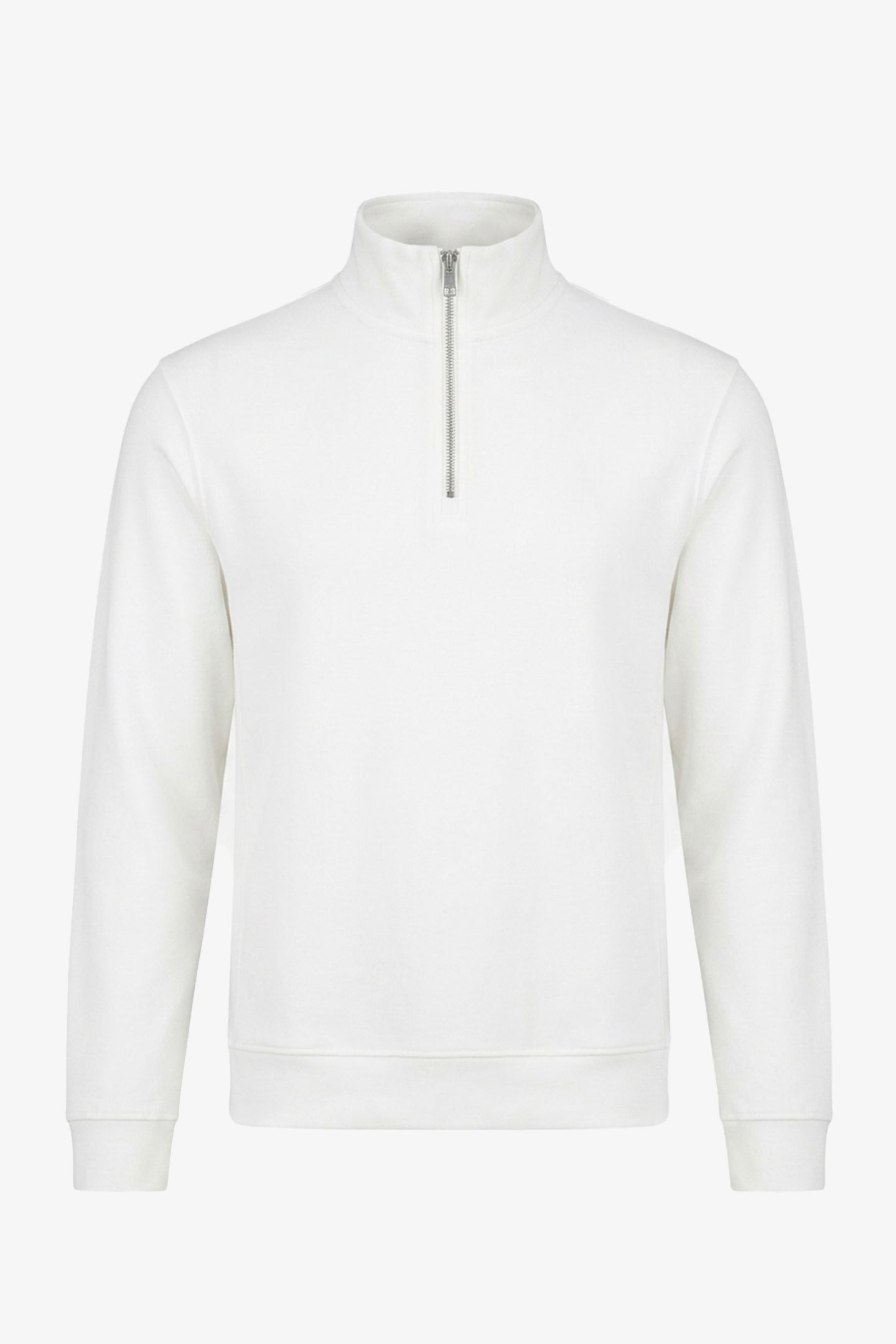 Męska bluza z kapturem Off White z mieszanki bawełny i kołnierzem typu lej