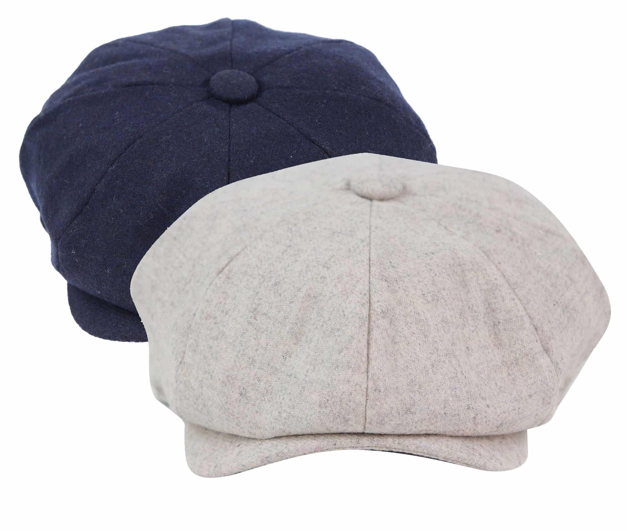 Mens 8 Panel Newsboy Cap - Cavani Kyra