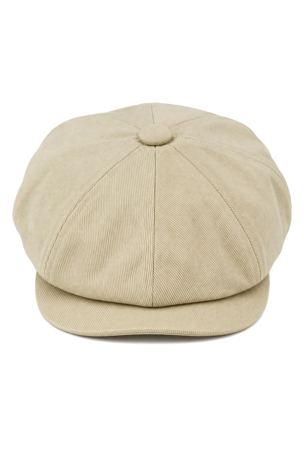 Męska czapka Baker Boy 8 Panel Razor Summer Beige Cotton Blinders Newsboy Flat Cap Shelby