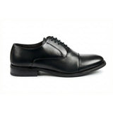 Klasyczne, sznurowane buty Oxford dla mężczyzn z noskiem typu cap-toe