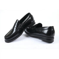 Klasyczne męskie mokasyny ze skóry PU Penny