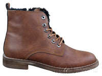 Mens Fleece Lined Winter Boots