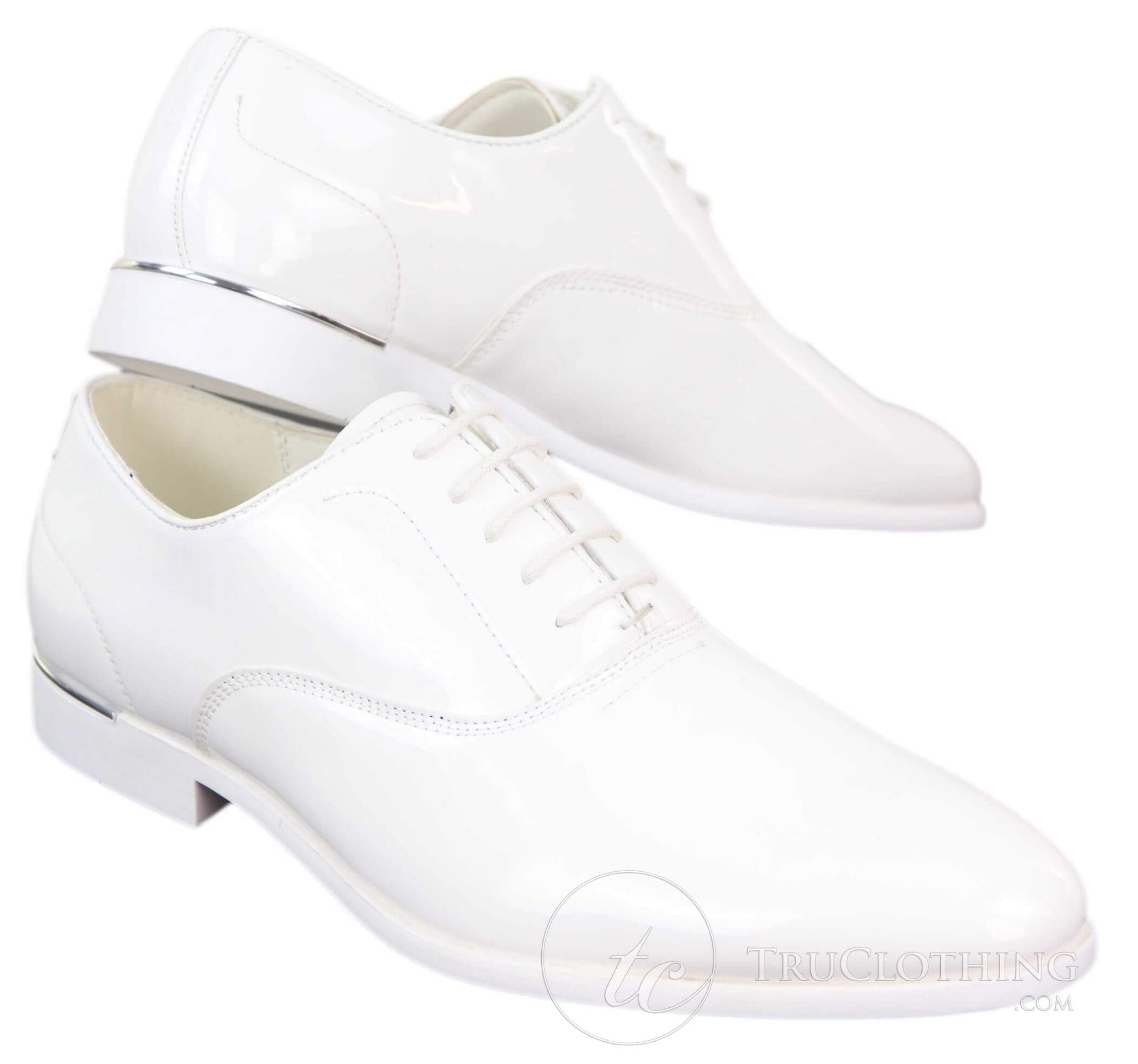 Mens Patent Shiny Formal Shoes