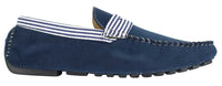 Mens Suede Deck Boat Shoes Stripe Slip On Summer Smart Casual Italian