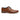 Męskie skórzane półbuty wizytowe typu Oxford Brogue w kolorze jasnobrązowym