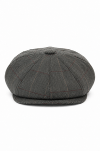 Męska czapka Peaky Blinders w stylu vintage z tweedu