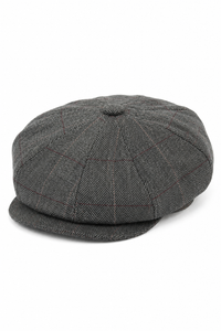 Męska czapka Peaky Blinders w stylu vintage z tweedu