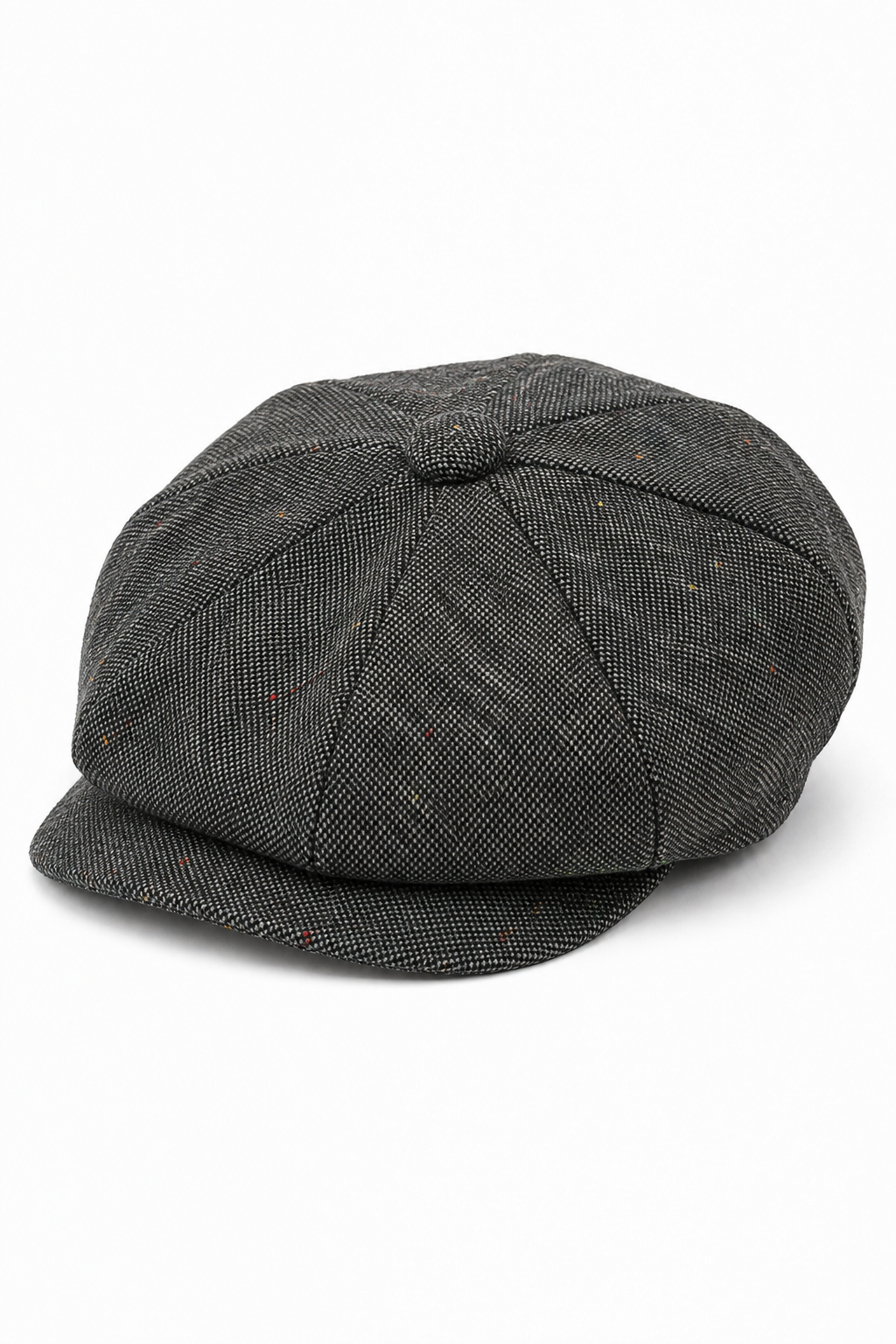 Męska czapka Peaky Blinders w stylu vintage z tweedu