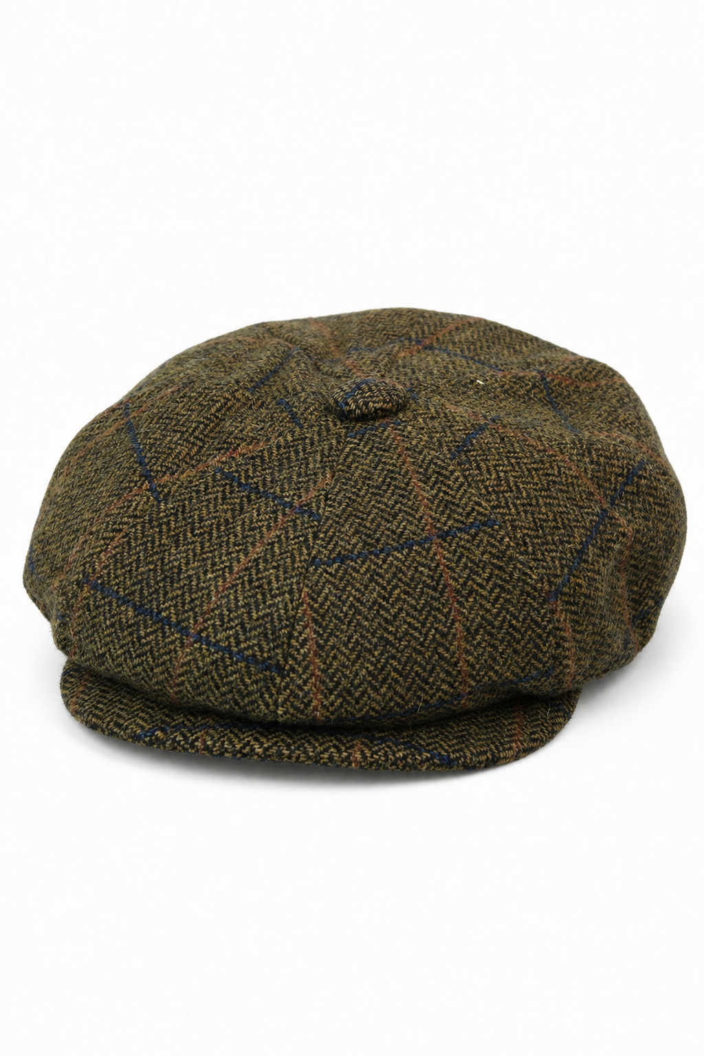 Męska czapka Peaky Blinders w stylu vintage z tweedu