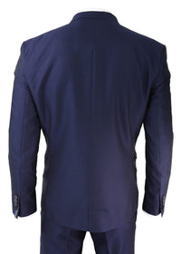 Mens Blue Tuxedo Dinner Suit