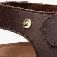 Stanley C1 – Wodoodporne sandały męskie ze skóry Bark Brown