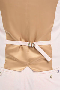 Tropez - Różowa kamizelka męska