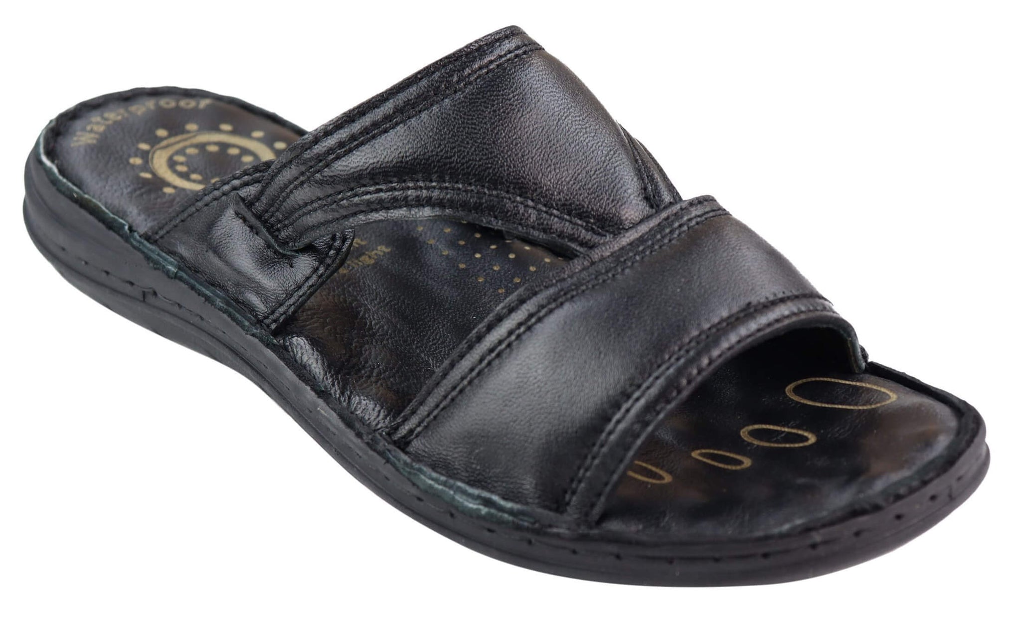 Mens Nappa Leather Slip On Sandals